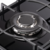 cooktop a gás crystal 90 - 5 queimadores - vidro preto - 90cm - bivolt - crissair - UD House