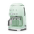 máquina de café de filtro smeg - 1,4 litros - anni 50 - verde água - 220V - UD House