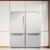 refrigerador professional duo - 890 litros - inox - 152 cm - 220v - tecno - UD House
