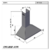 coifa de parede aria pyramid 60 - inox - 60cm - 127v - crissair - loja online