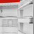 Imagem do refrigerador vermelho 1 porta - 270l - série anni 50 - 60 cm - 220v - smeg