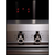 fogão professional - mesa indução 5 zonas - forno elétrico 108l - inox - 90 cm - 220v - bertazzoni
