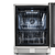 freezer vintage - 100 litros - inox - 60 cm - 220v - tecno - loja online