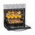 forno elétrico 9 funções - 72 litros - inox e vidro - 60 cm - 220v - tecno - comprar online