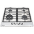 cooktop a gás casual - 4 queimadores - inox - 60cm - 220v - cuisinart