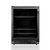 frigobar nero argento beverage cooler sub-zero (ab. esquerda) - 145 litros - porta preta acetinada e vidro - 60cm - 220v - elanto - comprar online