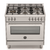 fogão pro 5q - forno elétrico 142l - inox - 90cm - 220v - bertazzoni na internet