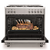 fogão pro 5q - forno elétrico 142l - inox - 90cm - 220v - bertazzoni - loja online