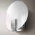 coifa de parede space white - vidro e inox - 78 cm - 220v elica - comprar online