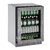 refrigerador com porta de vidro 24" s2000 - 153 litros - moldura para revestir - 60 cm 110v u-line