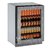 refrigerador com porta de vidro 24" s3000 - 139 litros - moldura para revestir - 60 cm 110v u-line
