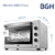 Horno Eléctrico BGH 60L 2200W Doble Grill |E|AC//5 - Catálogo Aloise