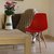 Silla Garden Life Eames Roja Patas Madera A/1 en internet