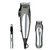 Clipper Whal Deluxe Groomsman Pro + Trimmer + Nose A Bateria 21 C/1