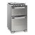 Cocina Electrolux 56cm Doble Horno Acero Inox Multigas C/1 - comprar online