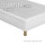 Sommier Coopeflex 190x80 Cuerina Blanco A/1