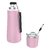 Termo Eléctrico Peabody 1L Rosa + Mate + Bombilla |E|C/1 - tienda online