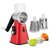 Rayador de alimentos Kanji Home Salad Maker Rojo ABC//2