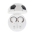 Auricular In Ear Eurosound Futbol Blanco/Negro c/Bluetooth C/1