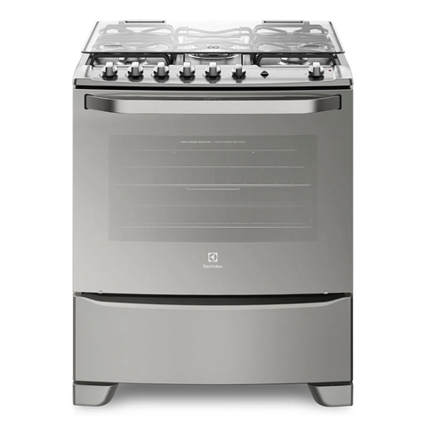 Cocina Electrolux GSR 76cm Acero Inox AC/1