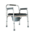 Inodoro portátil aluminio Silfab I1020 con apoyabrazos - Ortopedia Centro