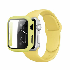 Malla Silicona Soft + Case Protector Para Apple Watch