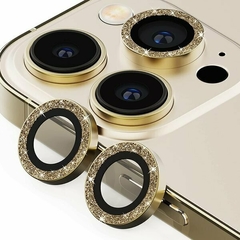 Protector de cámara con glitter iPhone en internet