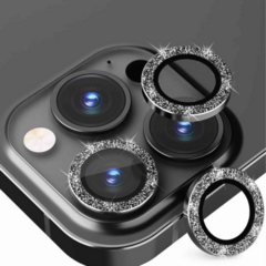 Protector de cámara con glitter iPhone - comprar online