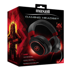 Auriculares Maxell Gaming Headset Usb Vibration C/microfono en internet