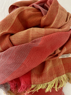 Pashmina Sari Rojo - Causa textil