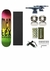 KIT SHAPE MARFIM 8.0 MENTEX/TRUCK CITYLINE/ROLAMENTO BLACK SHEEP GOLD/RODA BLACK SHEEP 53MM