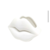 Cachepot Lips Porcelana 15x7x9cm na internet