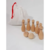 Bowling De Madera Mini Con Bolsa