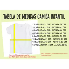 Camisa personalizada cute com nome infantil tema capivara - comprar online