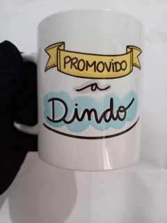 Caneca Promovida (o) a dinda (o) - comprar online