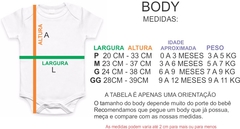 Body infantil arco-íris de esperança - comprar online