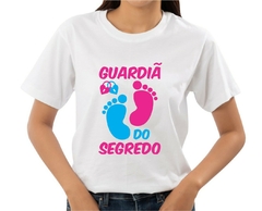 Camisa Guardiã do Segredo Pezinhos e Cadeados de Corações