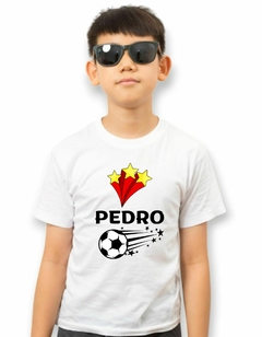 Camisa Personalizada Infantil Futebol