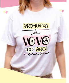 1 Camiseta promovida a vovó do ano