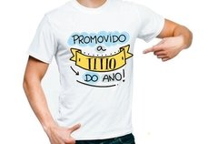 Camisa Personalizada Promovido A Titio Do Ano