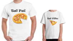 Camisas Tal Pai Tal Filho Pizza