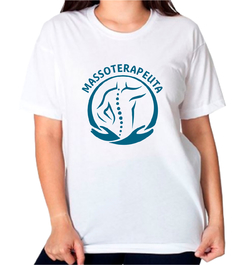 1 Camiseta Personalizada Profissões Massoterapeuta