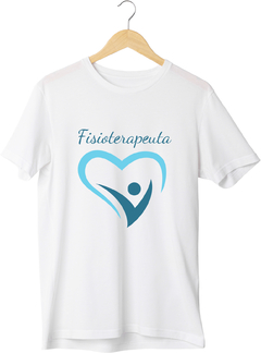 Camiseta personalizada tema profissão fisioterapeuta