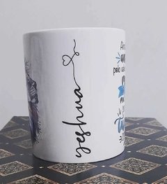 Caneca com salmos 23:4 na internet