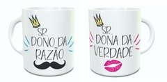 Caneca Dono da Razão - Dona da Verdade