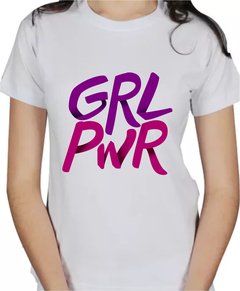 1 Camiseta Personalizada GRL PWR