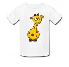 Camisa infantil girafinha