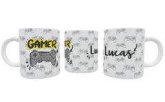 Caneca Gamer personalizada com nome