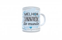 Caneca Presente para Avô Você Mora no Meu Coração - Videira e Arte