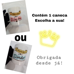 Caneca Promovida (o) a dinda (o) na internet